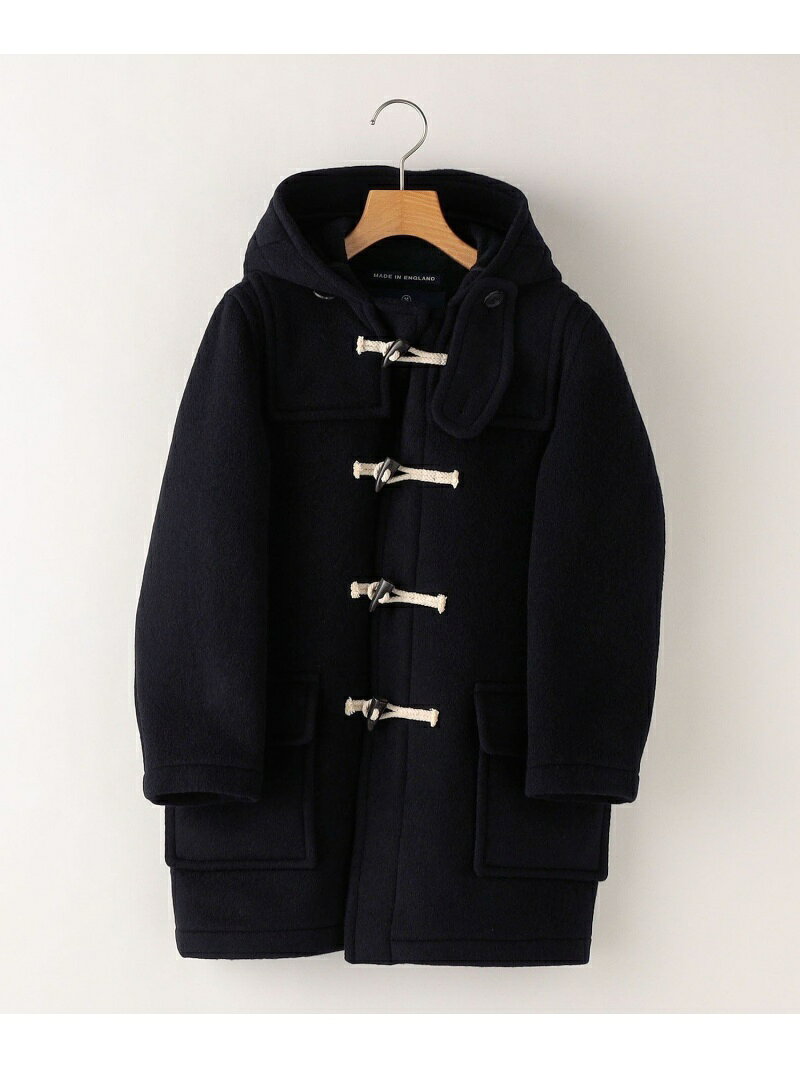 キッズ ダッフルコート（100〜130cm） グレー（3/3）