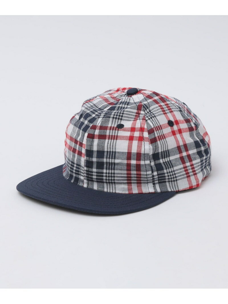 [SALE/50%OFF]LITE YEAR: 6PANEL MADRAS CHK SHIPS MEN 쉽스 모자 니트모·비니 그린 레드[RBA_E][무료우송][Rakuten Fashion]