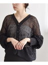 【SALE/50%OFF】quaranciel:<手洗い可能>バルキーレース ドルマン スリーブ カーディガン quaranciel シップス トップス カーデ...