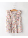 【SALE/40%OFF】SHIPS KIDS:80~90cm / フリル ブラウス SHIPS KIDS シップス トップス シャツ・ブラウス ネイビー レッ...