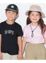 【WEB限定】SHIPS KIDS:100~160cm / <家族おそろい>SHIPS ラウンド プリント ロゴ Tシャツ SHIPS KIDS シップス トッ...