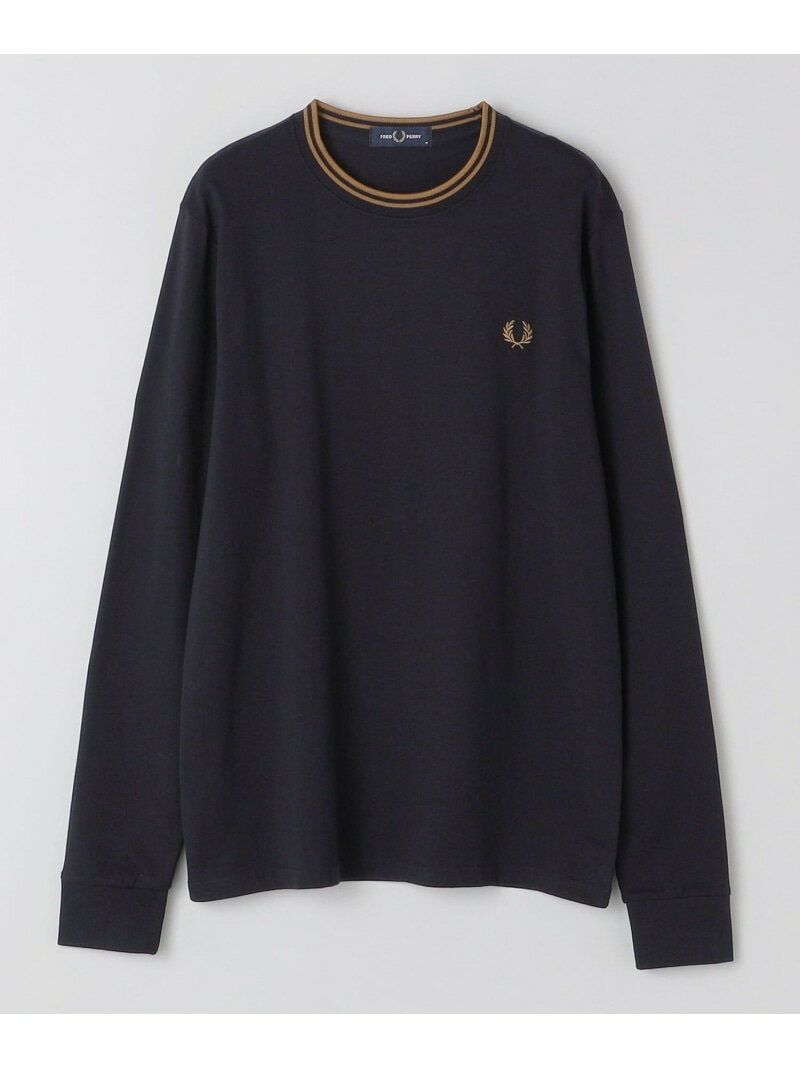 FRED PERRY: TWIN TIPPED ロングスリーブ Tシャツ SHIPS MEN シップス トップス シャツ・ブラウス ネイビー ブラック【送料無料】[Rakuten Fashion]