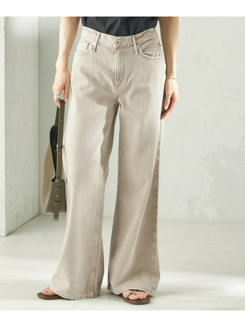 upper hights:THE LAUREN SHIPS WOMEN シップス パンツ ジーンズ デニムパンツ ブルー ベージュ【送料無料】 Rakuten Fashion