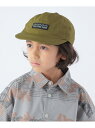 THE PARK SHOP:SOLID PARK CAP SHIPS KIDS シップス 帽子 キャップ グリーン グレー ブラック ネイビー[Rakuten Fashion]