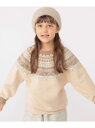 【SALE/30%OFF】SHIPS KIDS:100~130cm /<洗濯機可能>フェアアイル ニット SHIPS KIDS シップス トップス ニット ベー...