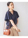 【SALE／40 OFF】＜手洗い可能＞マドラスチェック / ソリッド フリル ネック ブラウス◇ SHIPS WOMEN シップス トップス シャツ ブラウス ネイビー グリーン ブルー【RBA_E】【送料無料】 Rakuten Fashion