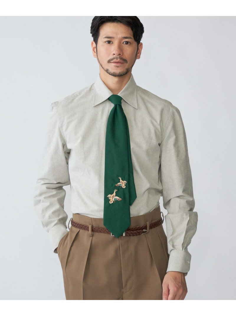 Rakuten - 【SALE／30%OFF】【SHIPS別注】Errico Formicola: ブラッシュドコットン レギュラーカラー シャツ SHIPS MEN シップス トップス シャツ・ブラウス ブルー ホワイト グリーン【RBA_E】【送料無料】[Rakuten Fashion]