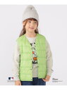 【WEB限定】TAION:100~150cm / キッズ インナー ダウン ベスト SHIPS KIDS シップス ジャケット・アウター ダウンジャケット・ダウ...
