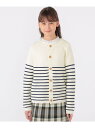 【SALE/35%OFF】SHIPS KIDS:130~155cm / <洗濯機可能>ボーダー カーディガン SHIPS KIDS シップス トップス カーディ...