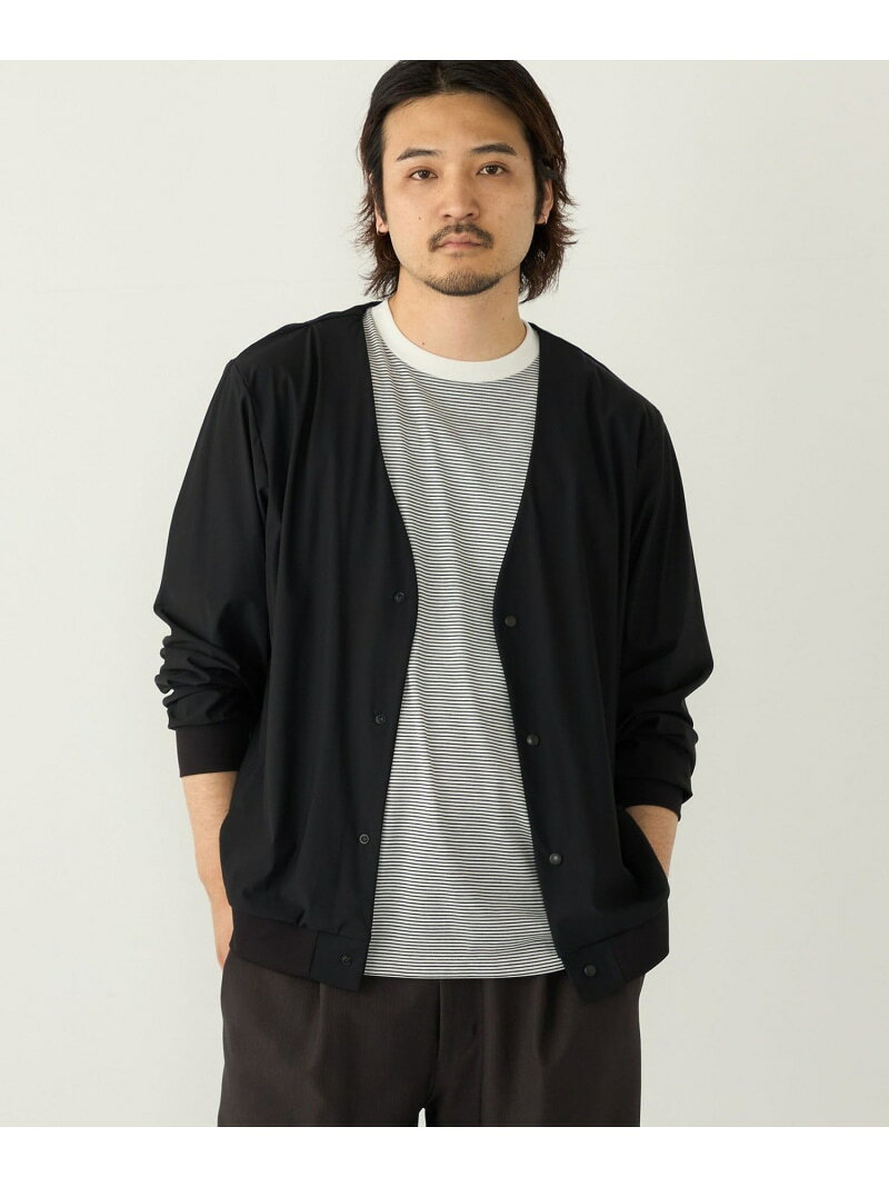 Rakuten - SHIPS Colors:＜UVカット・接触冷感・吸水速乾＞ クールタッチ カーディガン SHIPS Colors シップス トップス カーディガン ネイビー ブラック グレー【送料無料】[Rakuten Fashion]