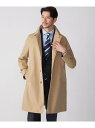 シップス SHIPS: 23FW オルメテックス ステンカラー コート SHIPS シップス ジャケット・アウター ステンカラーコート ベージュ ブラック ブルー【送料無料】[Rakuten Fashion]