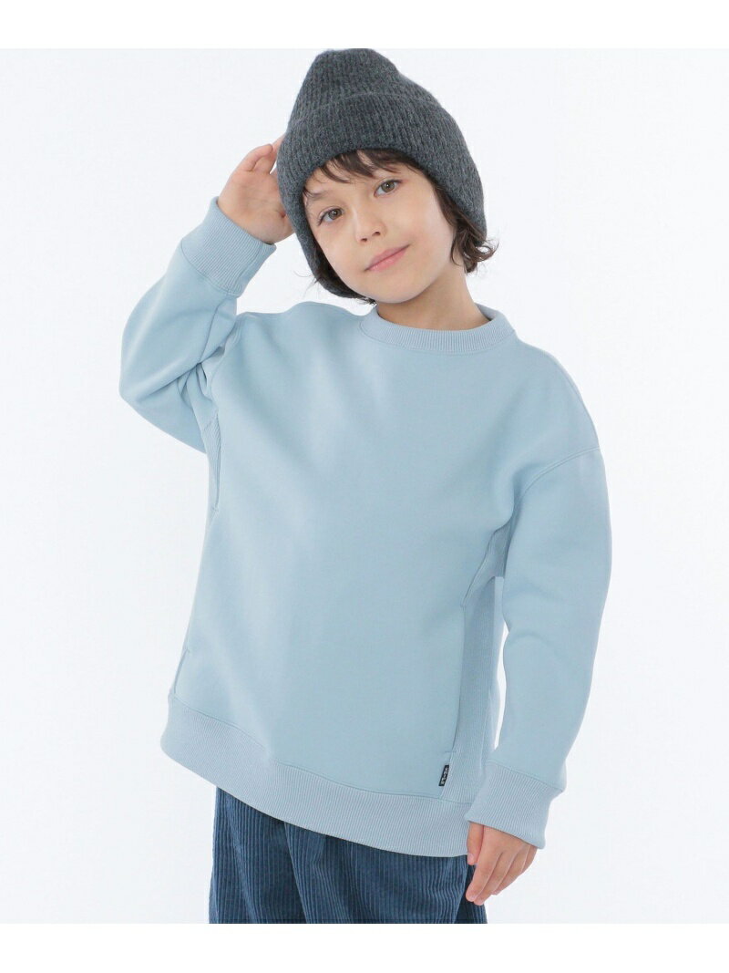 【SALE／50%OFF】SHIPS KIDS:100~130cm / ＜多機能＞バルキー ポンチ スウェット SHIPS KIDS シップス トップス その他のトップス ブルー ブラック【RBA_E】[Rakuten Fashion]