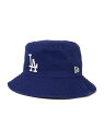 《予約》NEW ERA: MLB バケットハット◇ SHIPS any シップス 帽子 ハット ブルー ネイビー[Rakuten Fashion]