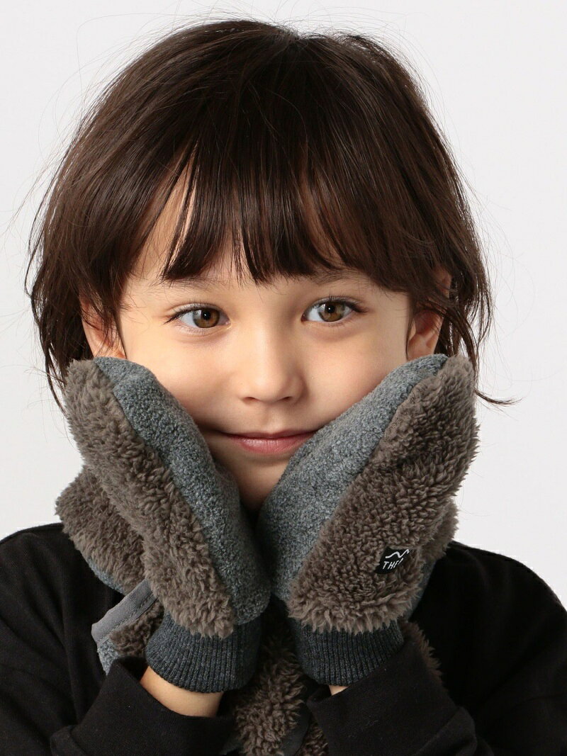 【SALE／20%OFF】【SHIPS KIDS別注】THE PARK SHOP:DAILY GLOVE SHIPS KIDS シップス ファッション雑貨 手袋 ブラック グレー グリーン【RBA_E】[Rakuten Fashion]