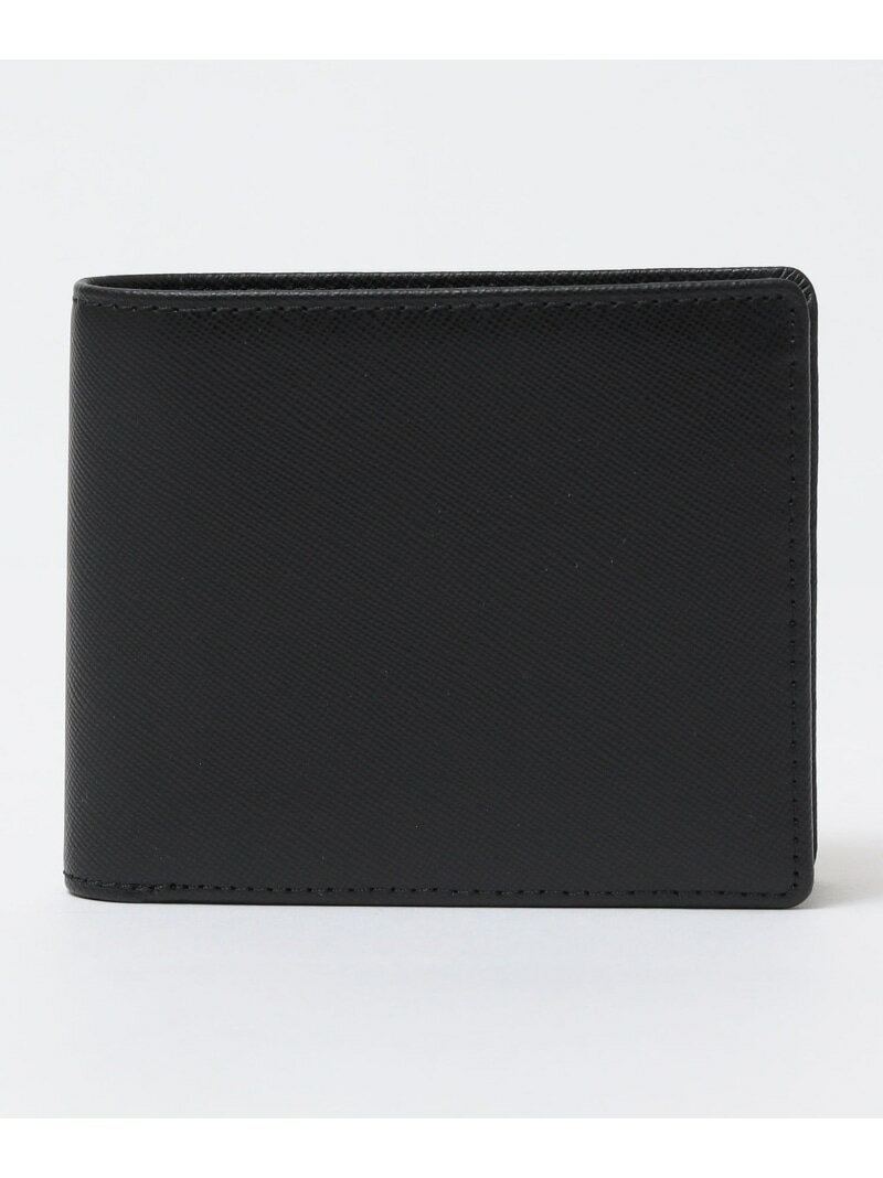 SHIPS:【SAFFIANO LEATHER】 イタリアンレザー 2つ折 財布 SHIPS MEN シップス 財布・ポーチ・ケース ..