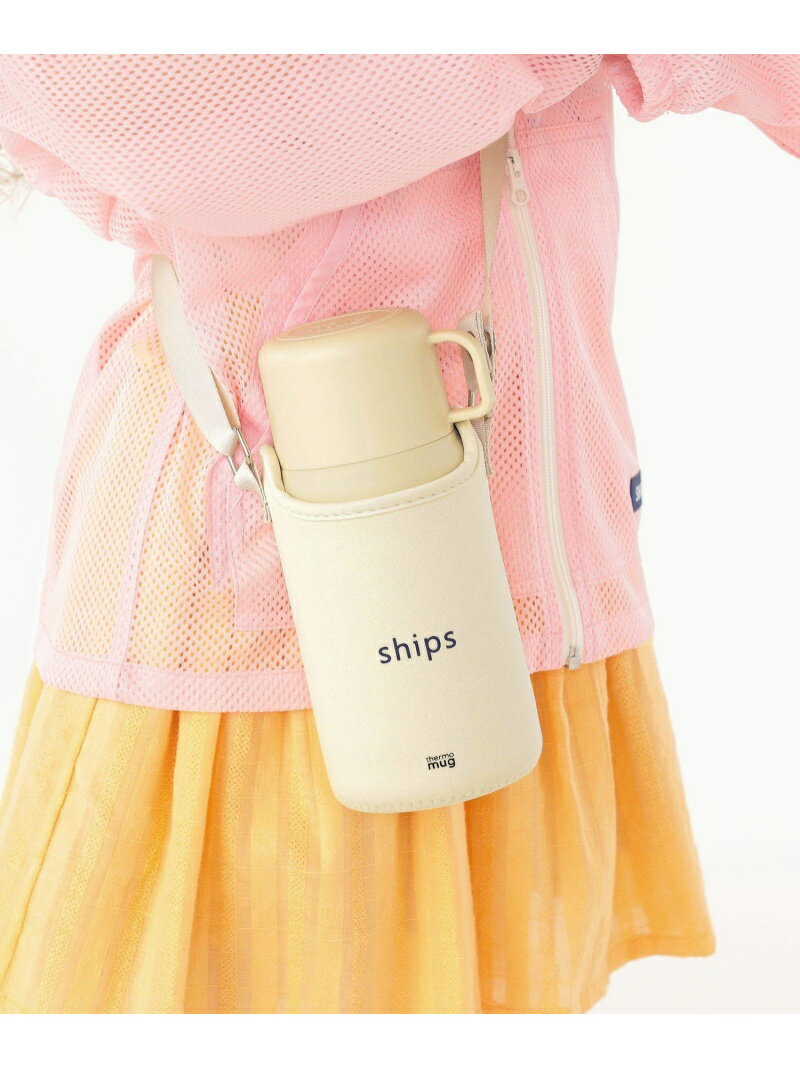 楽天SHIPS　シップス【SHIPS KIDS別注】thermo mug:TRIP BOTTLE SHIPS KIDS シップス 食器・調理器具・キッチン用品 水筒・マグボトル ホワイト ネイビー パープル【送料無料】[Rakuten Fashion]