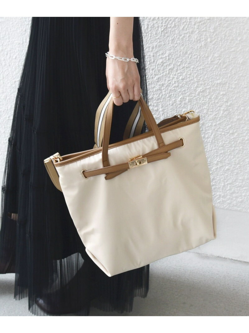 Rakuten - 【WEB限定】ライン テープ ショルダー付き A4 トート SHIPS WOMEN シップス バッグ トートバッグ ブラック ネイビー ホワイト【送料無料】[Rakuten Fashion]