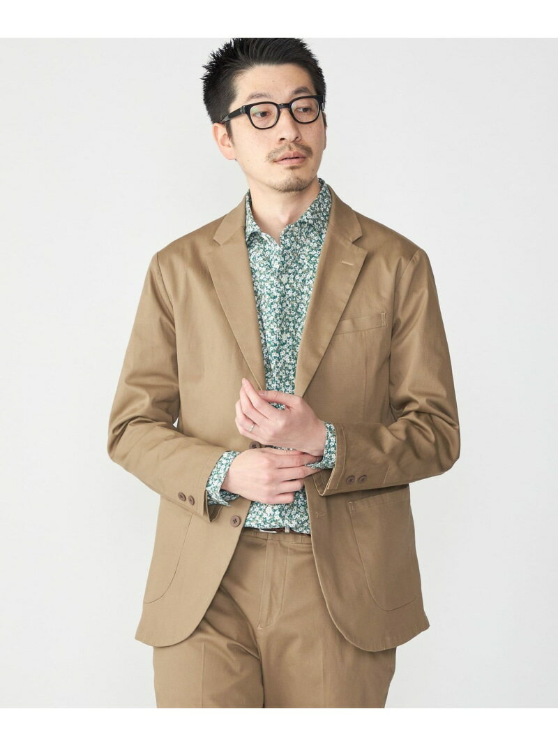 【SALE／40%OFF】SHIPS: ＜セットアップ対応・手洗い可能＞ウォッシュド ピケ 2ボタン ジャケット SHIP..