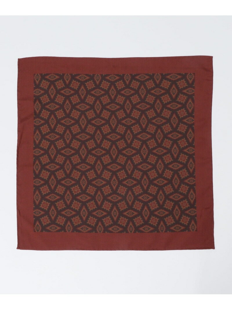 【SALE／40%OFF】Puccini: マダー コモン チーフ SHIPS MEN シップス ファッション雑貨 ハンカチ・ハンドタオル ネイビー ブラウン ブルー グリーン レッド【RBA_E】【送料無料】[Rakuten Fashion]