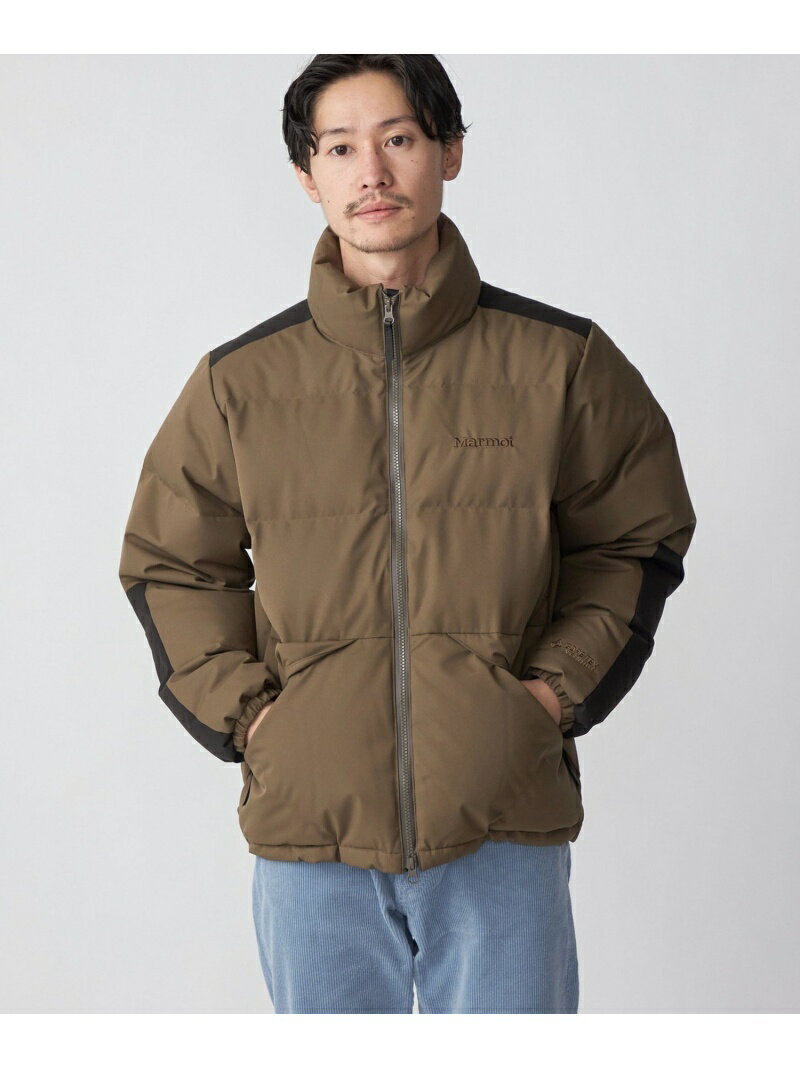 マーモット ダウンジャケット メンズ 【SALE／40%OFF】【SHIPS別注】Marmot: GORE-TEX INFINIUM(R) Twill Parbat Jacket SHIPS シップス ジャケット・アウター ダウンジャケット・ダウンベスト グリーン ブラック【RBA_E】【送料無料】[Rakuten Fashion]