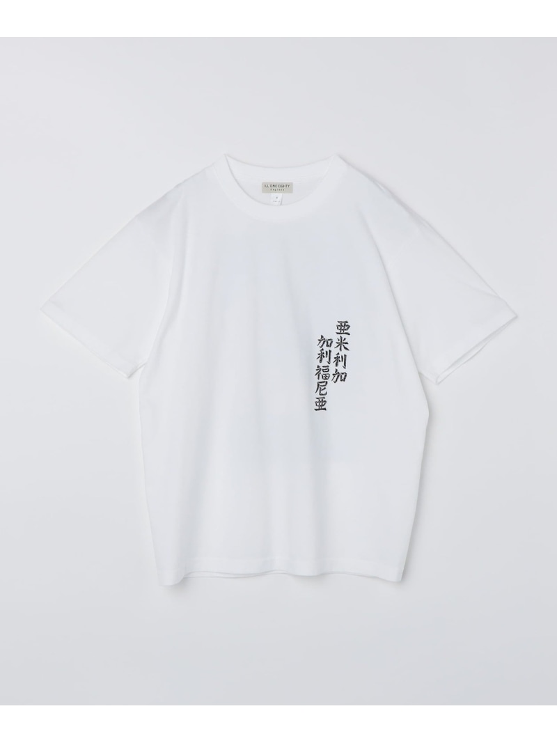 乐天商城 - ILL180°: AMERICAN WAVE TEE SHIPS MEN シップス トップス カットソー・Tシャツ ホワイト【送料無料】[Rakuten Fashion]
