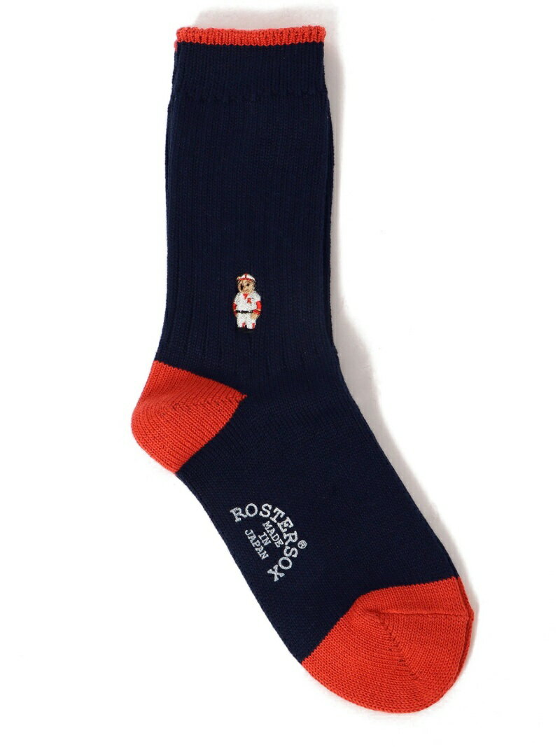 【SALE／30%OFF】ROSTERSOCKS:BASEBALLBEAR Khaju シップス 靴下・レッグウェア 靴下 ネイビー ブラック【RBA_E】[Rakuten Fashion]