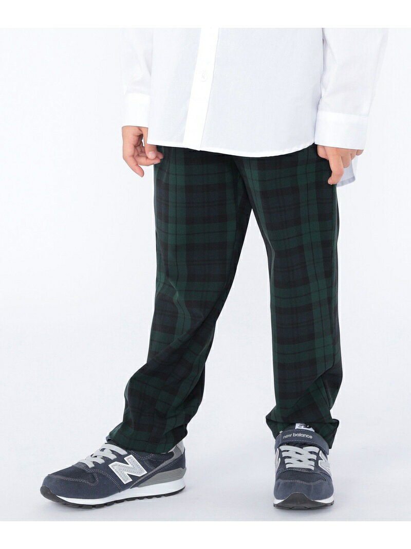 乐天商城 - 【SALE／40%OFF】SHIPS KIDS:100~130cm /＜多機能＞ブラックウォッチ ストレッチ パンツ SHIPS KIDS シップス パンツ その他のパンツ グリーン【RBA_E】【送料無料】[Rakuten Fashion]