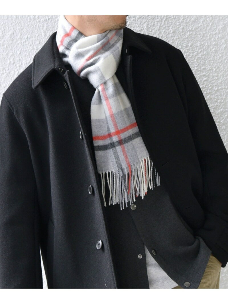 【SALE／40%OFF】SHIPS any: サープラスヤーン ウール カシミヤ チェック マフラー◇ SHIPS any シップ..