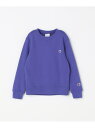 Champion: クルーネック スウェット SHIPS any シップス トップス スウェット・トレーナー グレー ブラウン ブルー【送料無料】[Rakute...