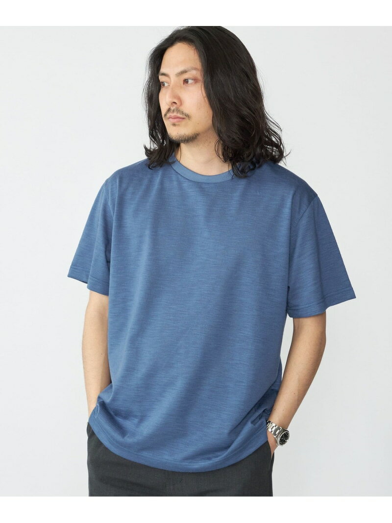 樂天商城 - 【SALE／40%OFF】SHIPS: リネン ライク スラブ ショートスリーブ Tシャツ SHIPS MEN シップス トップス カットソー・Tシャツ ホワイト イエロー【RBA_E】【送料無料】[Rakuten Fashion]