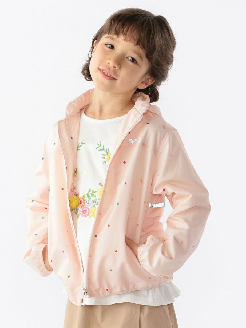 [Rakuten Fashion]SHIPS KIDS:ポケッタブル パーカー 2(100~130cm) SHIPS KIDS シップス コート/ジャケット キッズアウター ピンク ネイビー【送料無料】