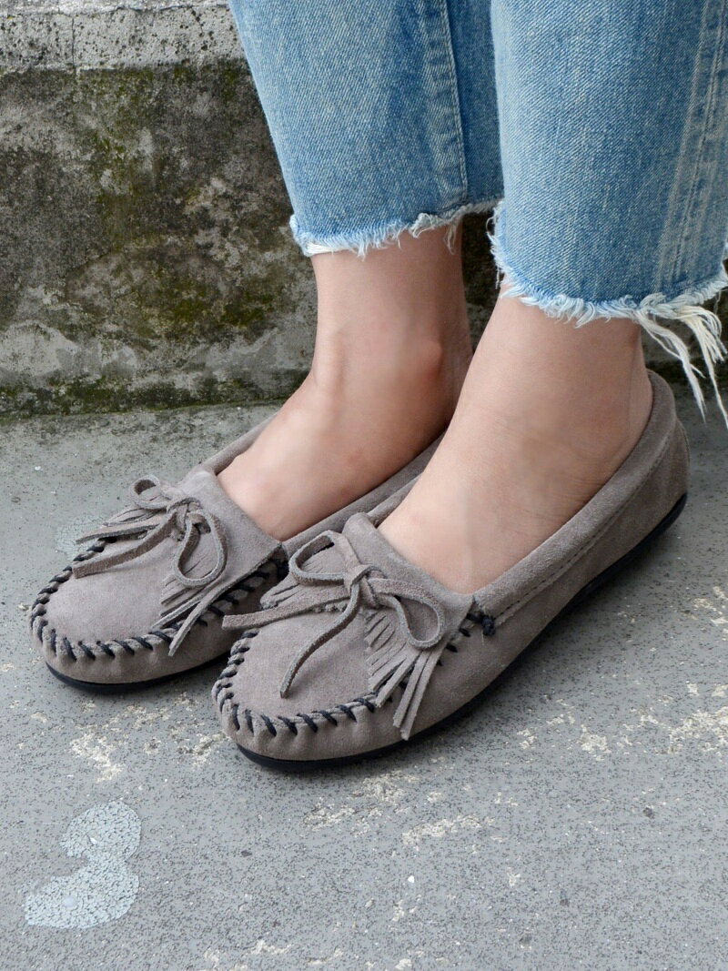 【SALE／30%OFF】MINNETONKA(ミネトンカ):KILTYモカシン liflattie ships シップス シューズ・靴 シューケア用品・シューズ小物 ブラウン グレー【RBA_E】【送料無料】[Rakuten Fashion]