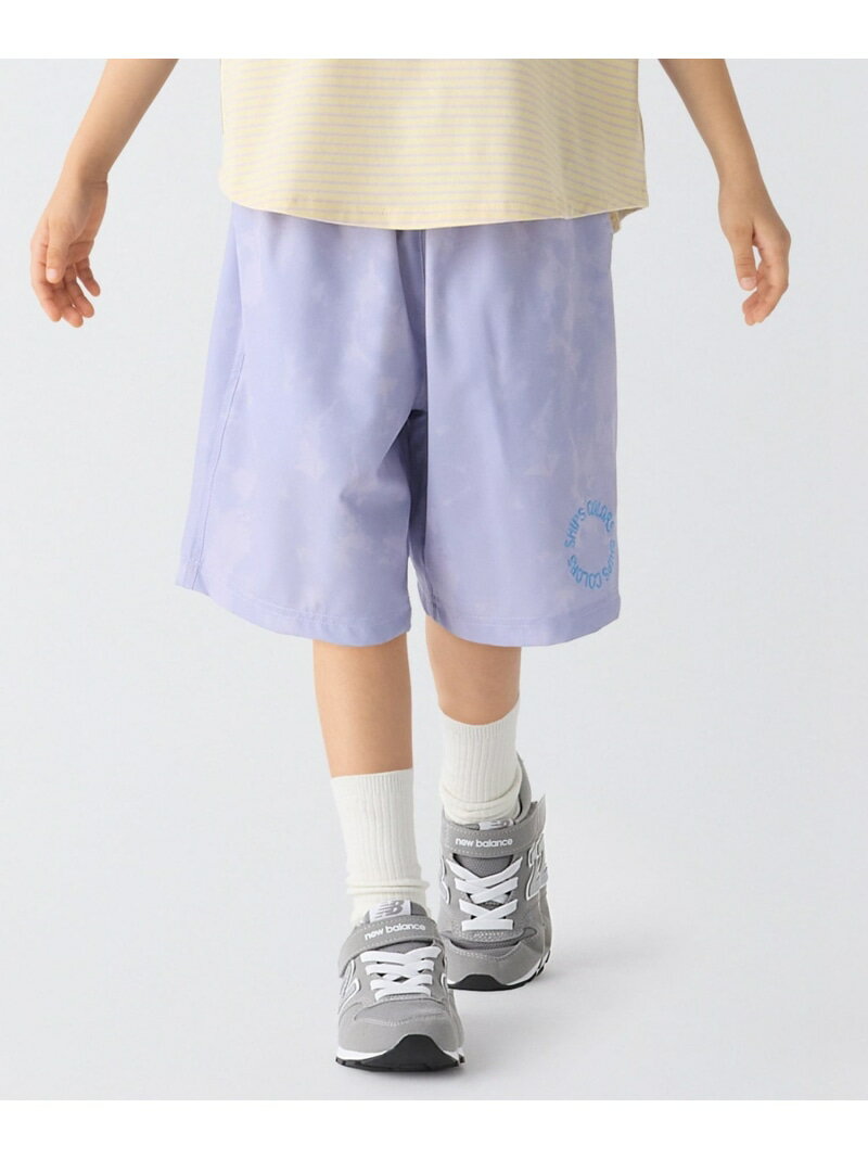 乐天商城 - SHIPS Colors:90~140cm / ＜吸水速乾＞マルチファンクション カラー ショーツ SHIPS Colors シップス パンツ その他のパンツ ブルー パープル ブラック ピンク グリーン[Rakuten Fashion]