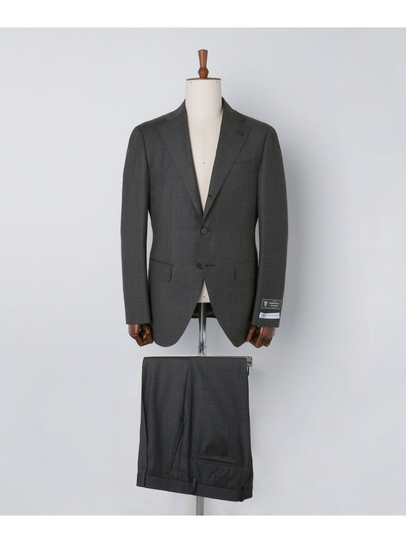 SHIPS: ラグジュアリー ドーメル ソリッド スーツ SHIPS MEN シップス スーツ・フォーマル セットアップスーツ グレー ネイビー ブラウン【送料...