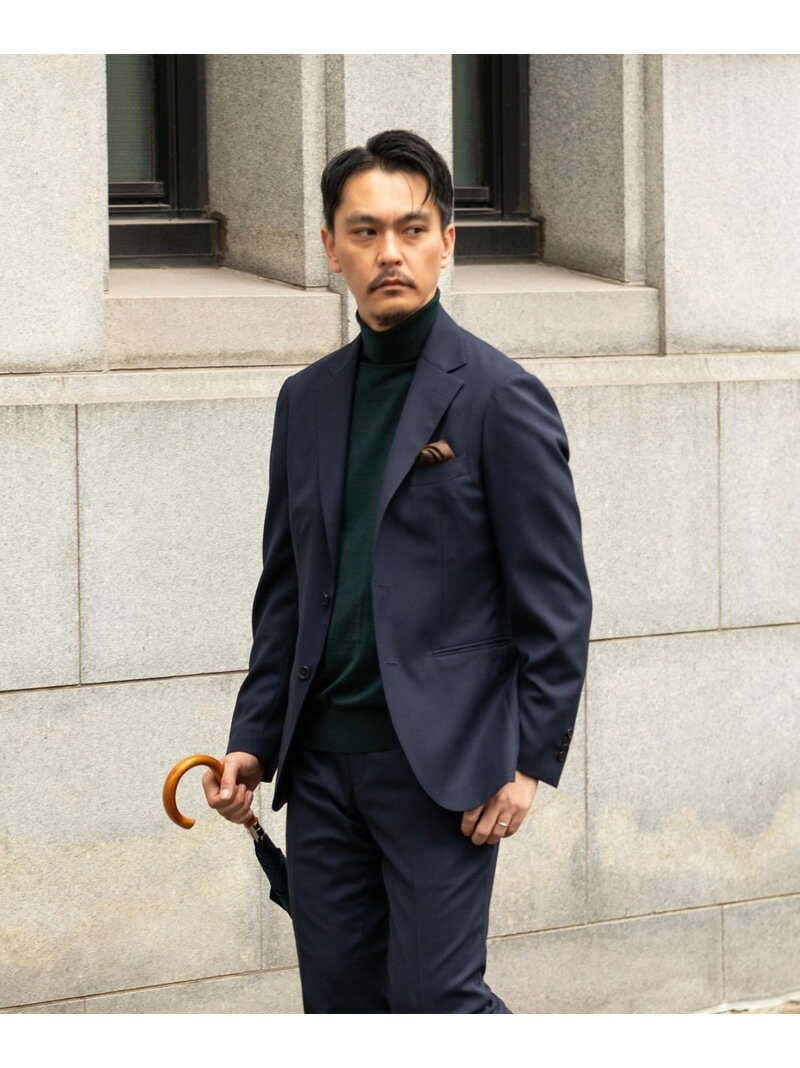 SHIPS:＜FUNCTION＞＜セットアップ対応/洗濯機可能＞ウォッシャブル バーズアイ セットアップ ジャケッ..