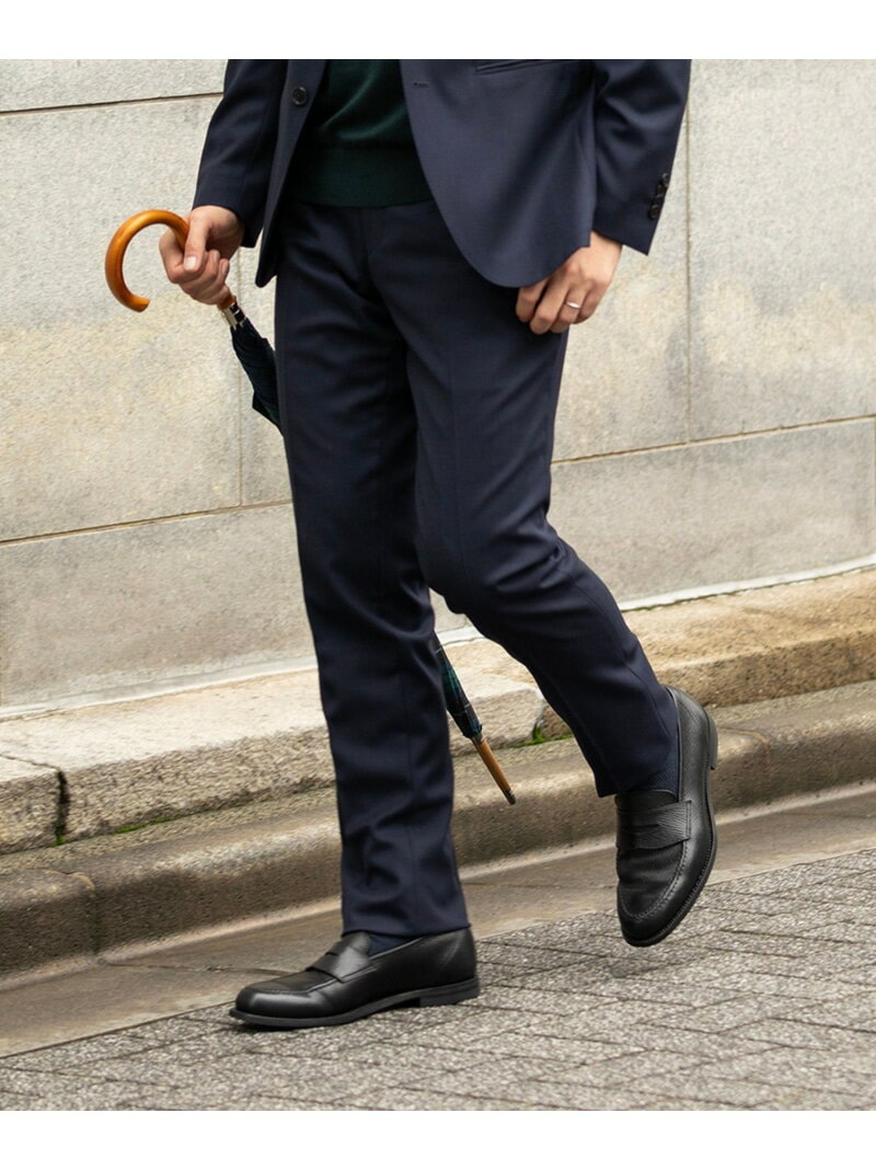 SHIPS:＜FUNCTION＞＜セットアップ対応/洗濯機可能＞ウォッシャブル バーズアイ セットアップ スラック..