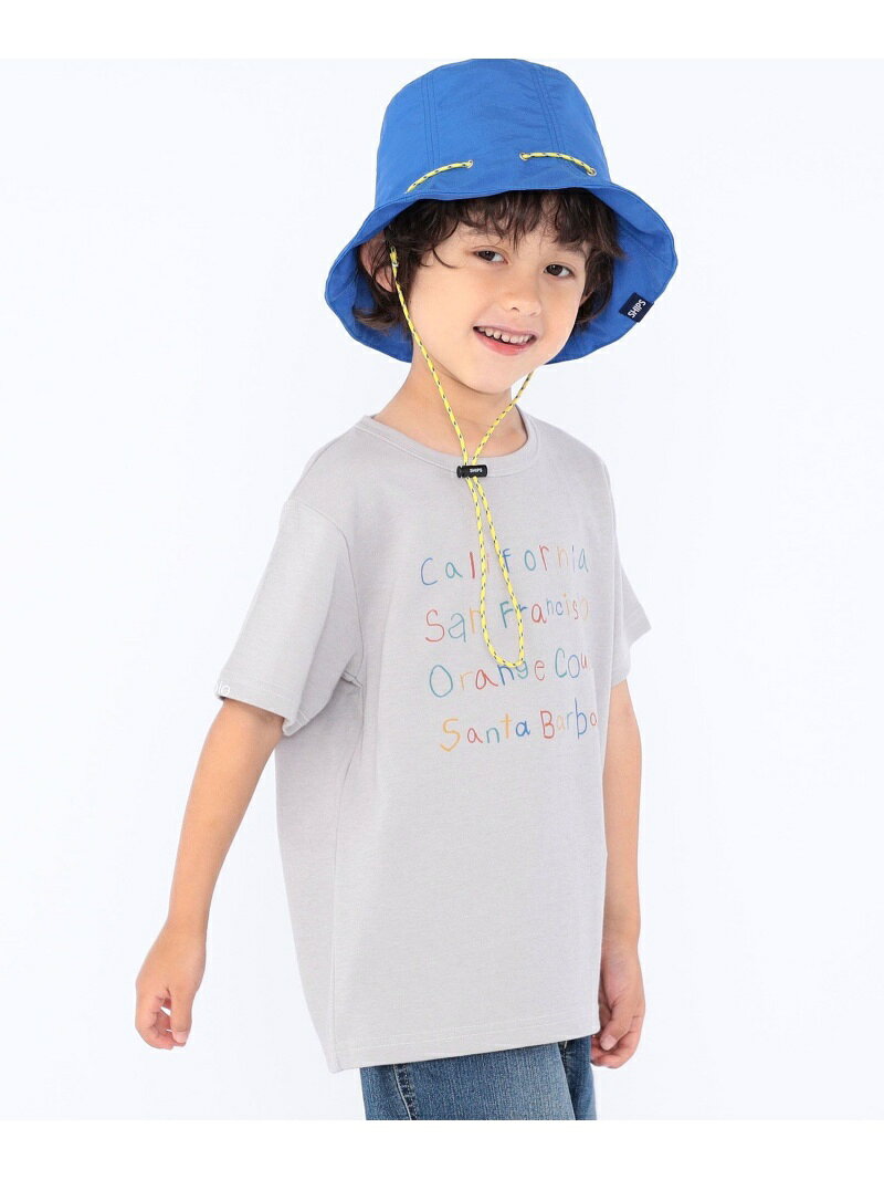 【SALE／55%OFF】SHIPS KIDS:110~140cm / PlaX エコ プリント TEE SHIPS KIDS シップス トップス カットソー・Tシャツ ネイビー グレー ホワイト【RBA_E】[Rakuten Fashion]