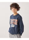 CHAMPION: カレッジロゴ スウェット SHIPS any シップス トップス スウェット・トレーナー ブラウン グレー ネイビー【送料無料】[Rakut...