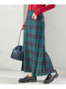 《予約》【SHIPS別注】O'NEIL OF DUBLIN: 50th ANNIV チェック キルトスカート SHIPS WOMEN シップス スカート ロング...