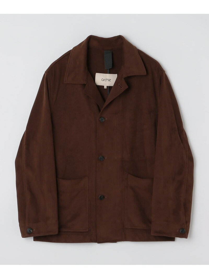 archie: CHORE JACKET SHIPS MEN シップス ジャケット・アウター ブルゾン・ジャンパー ブラウン