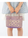 【SHIPS KIDS別注】Diminutivo:MINI BOLSA(SS) SHIPS KIDS シップス バッグ かごバッグ パープル ブラック ベージュ ピンク オレンジ ブルー【送料無料】[Rakuten Fashion]