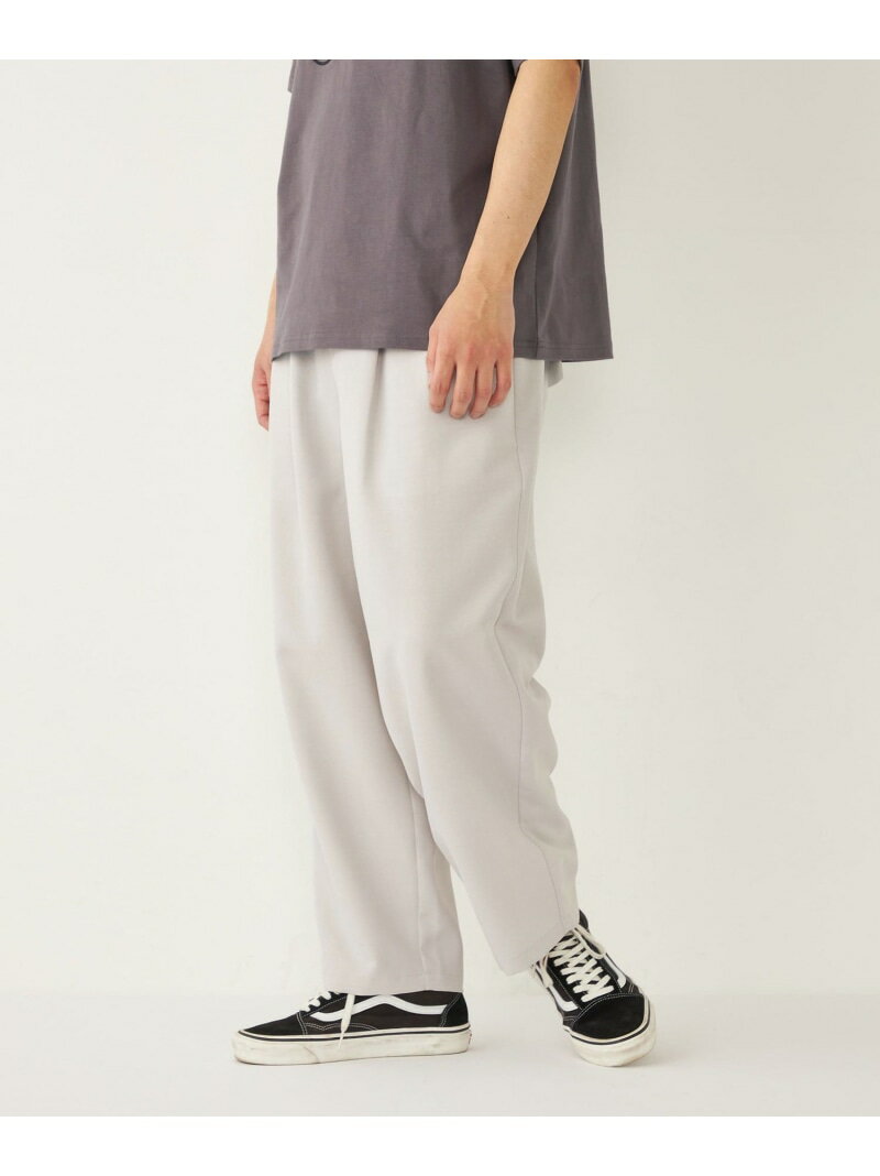 Rakuten - 【SALE／40%OFF】SHIPS Colors:＜洗濯機可能＞ポリトロ ワイド テーパード パンツ SHIPS Colors シップス パンツ その他のパンツ ブラウン ネイビー ブルー ブラック【RBA_E】【送料無料】[Rakuten Fashion]