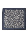 【SALE/40%OFF】GIORGIA MAZZA:フラワー スカーフ SHIPS WOMEN シップス ファッション雑貨 スカーフ・バンダナ ネイビー【RB...