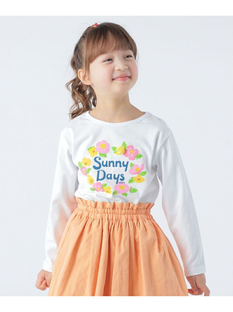 ySALE^40%OFFzSHIPS KIDS:100~130cm / Tj[fCY vg  TEE SHIPS KIDS VbvX gbvX Jbg\[ETVc zCg u[yRBA_Ez[Rakuten Fashion]