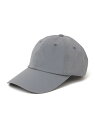 SHIPS any: ストレッチ ナイロン 6パネル ベースボール キャップ◆ SHIPS any シップス 帽子 キャップ グレー ブラック【先行予約】*[R...