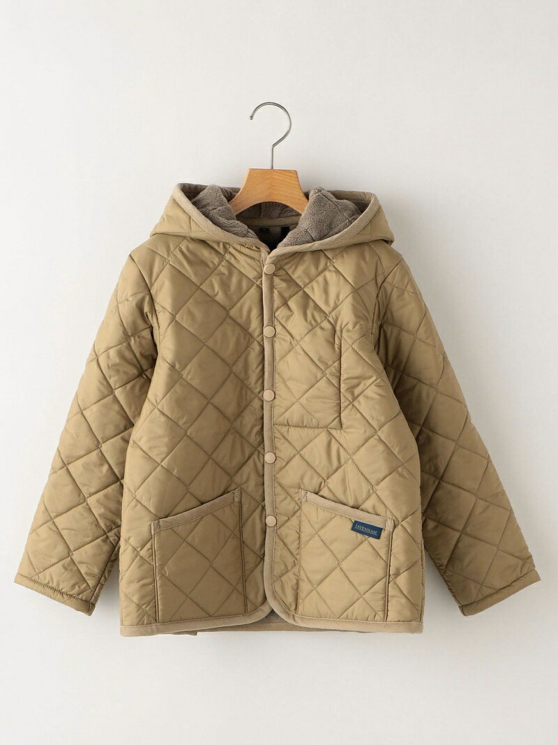 【SHIPS KIDS別注】LAVENHAM:クレイドン キルティング ジャケット(120~140cm) SHIPS KIDS シップス ジャケット アウター その他のジャケット アウター ブラウン ネイビー【送料無料】 Rakuten Fashion