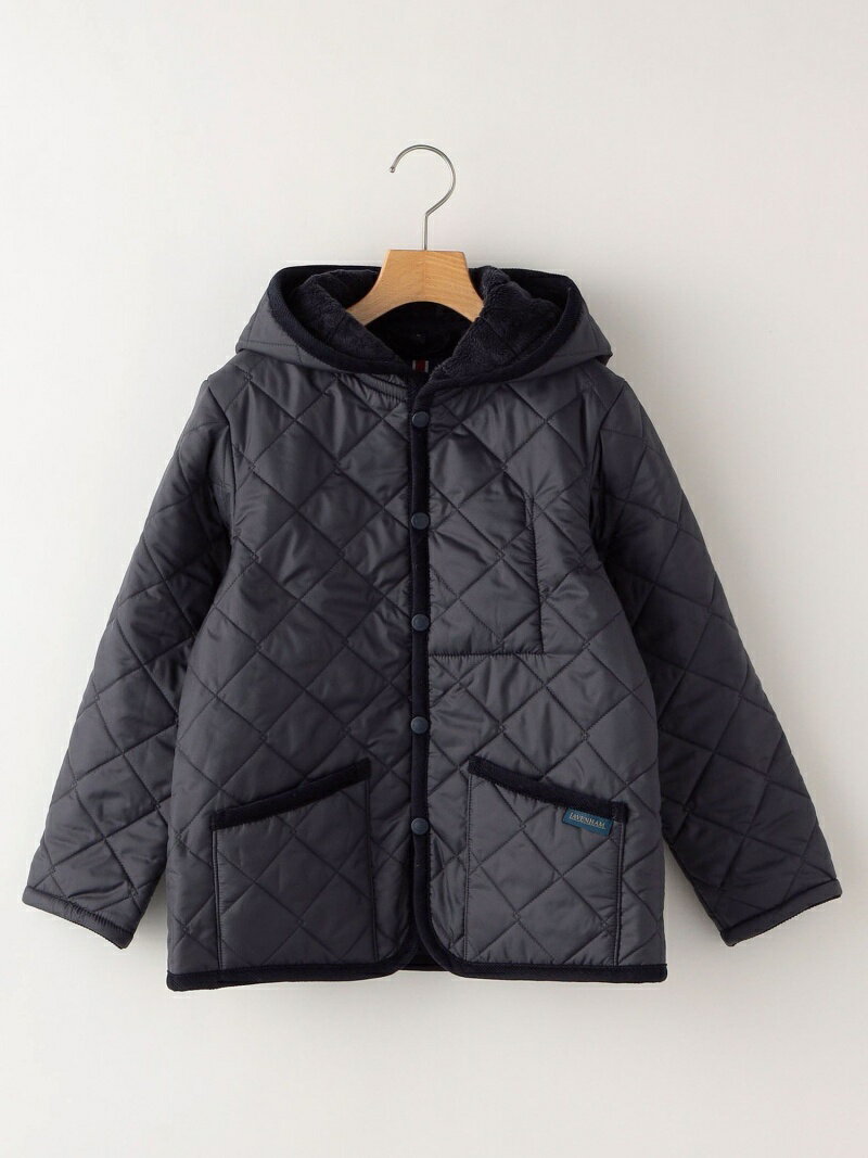 【SHIPS KIDS別注】LAVENHAM:クレイドン キルティング ジャケット(120~140cm) SHIPS KIDS シップス コート/ジャケット キッズアウター ブラウン ネイビー【送料無料】[Rakuten Fashion]