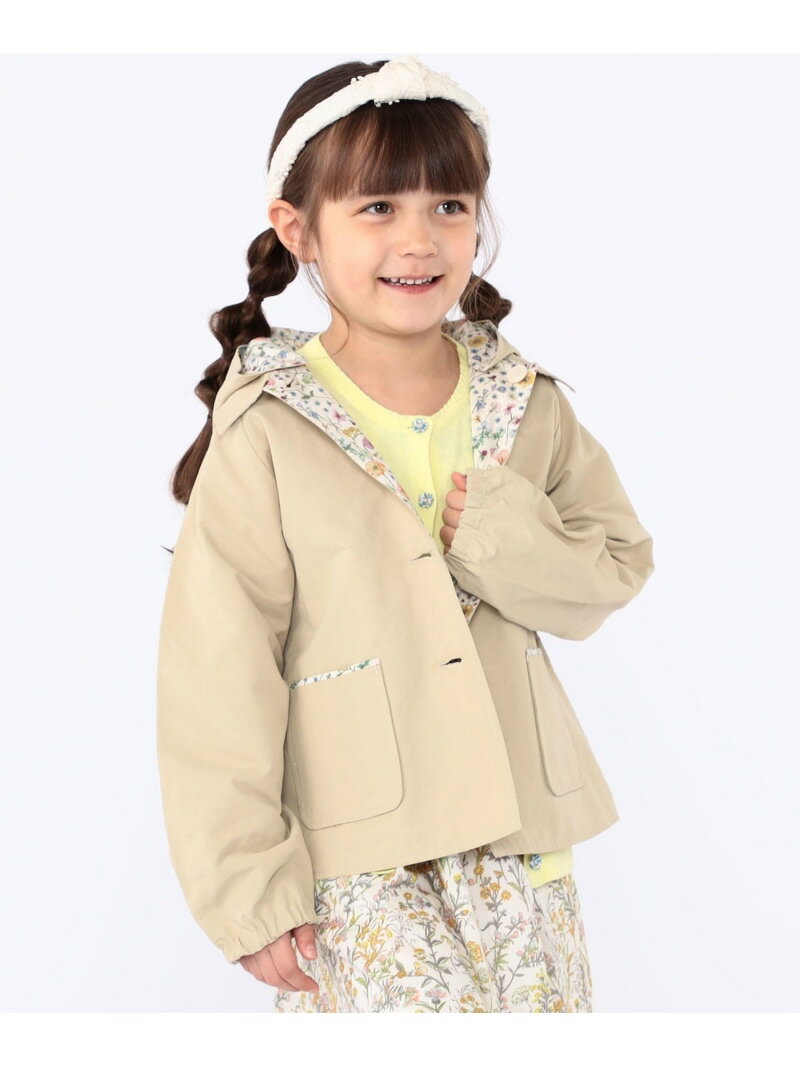 【SALE/30%OFF】SHIPS KIDS:100~130cm / リバティ リバーシブル コート SHIPS KIDS シップス ジャケット・アウター そ...
