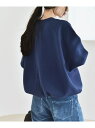 《一部追加予約》quaranciel:<洗濯機可能>ポンチ ドロスト ルーズ プルオーバー quaranciel シップス トップス スウェット・トレーナー ネ...