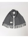【SALE/45%OFF】SHIPS: カシミヤ チェック マフラー SHIPS MEN シップス ファッション雑貨 マフラー・ストール・ネックウォーマー ブラ...